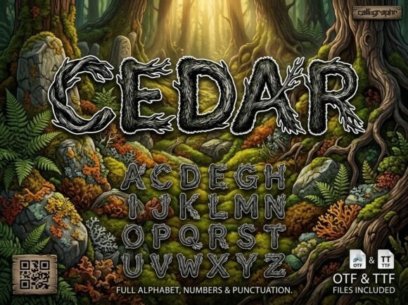 Cedar Font - Preview 1