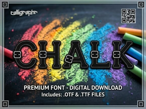 Chalk Font - Preview 1