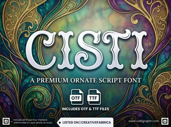 Cisti Font - Preview 1