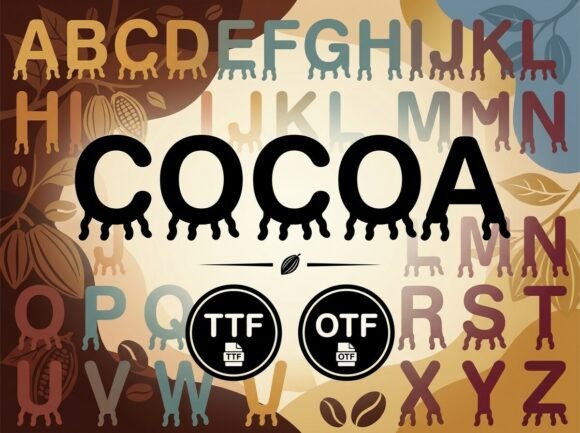 Cocoa Font - Preview 1