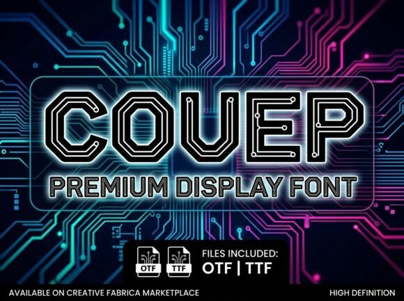 Couep Font - Preview 2