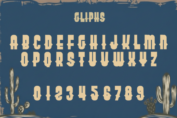 Cowbow Block Font - Preview 2