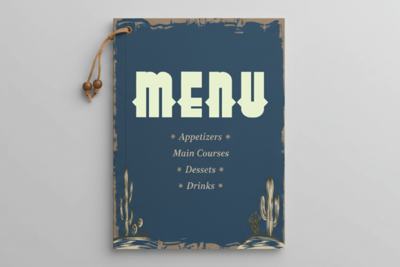 Cowbow Block Font - Preview 5