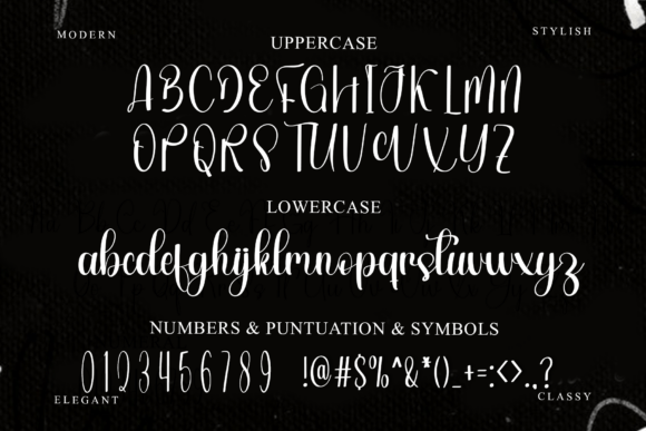 Crafting Font - Preview 2