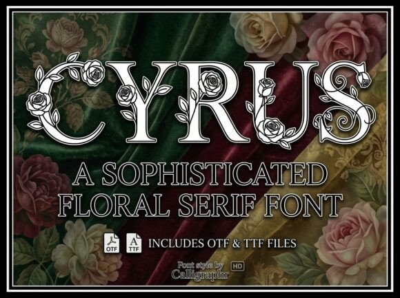 Cyrus Font - Preview 2