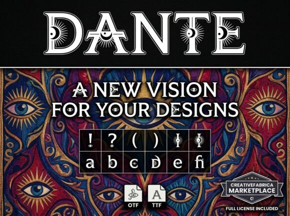 Dante Font - Preview 2