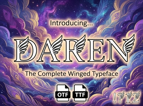 Daren Font - Preview 1