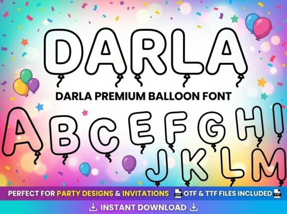 Darla Font - Preview 2