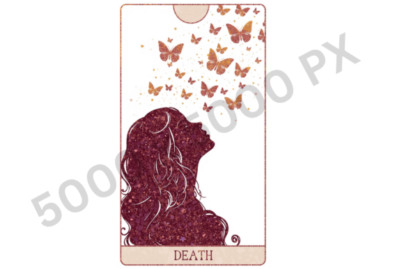 Death Tarot Card Clipart