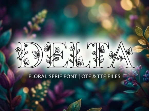 Delta Font - Preview 2