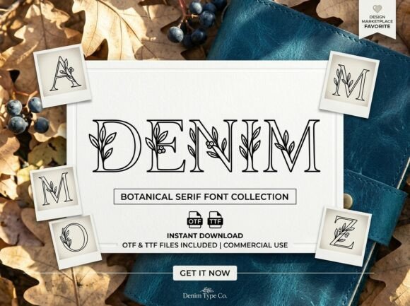 Denim Font - Preview 1