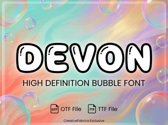 Devon Font - Preview 1