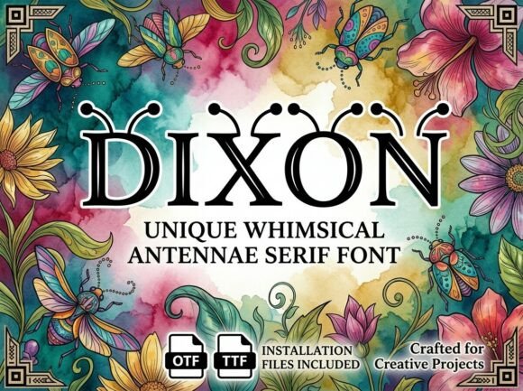 Dixon Font - Preview 1