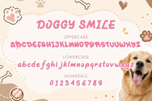 Doggy Smile Font - Preview 3
