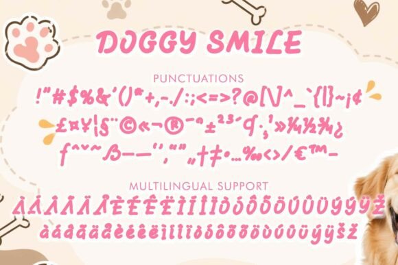 Doggy Smile Font - Preview 4