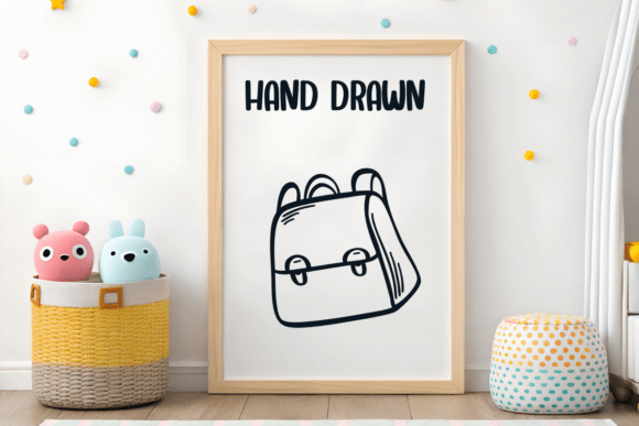 Doodle Back to School Font - Preview 5