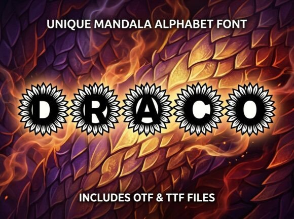 Draco Font - Preview 2