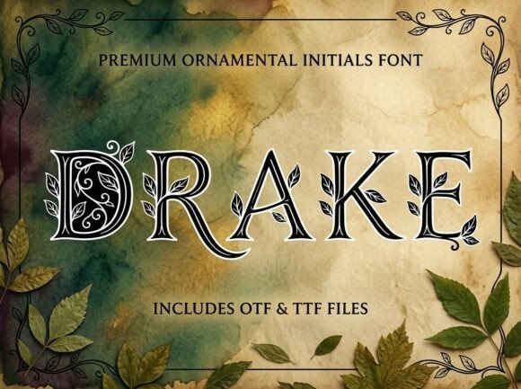 Drake Font - Preview 1