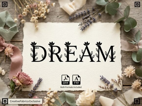 Dream Font - Preview 1