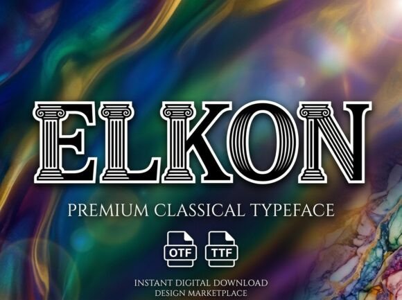 Elkon Font - Preview 2