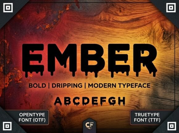 Ember Font - Preview 1