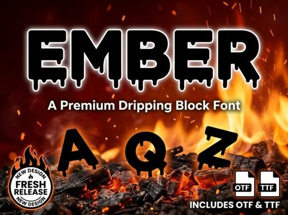 Ember Font - Preview 2