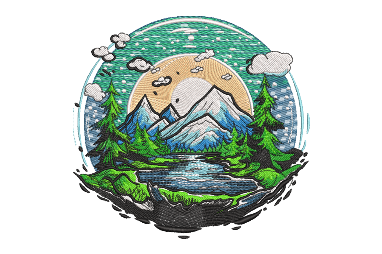 Epic Mountain Lake