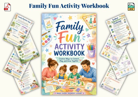 Family Fun Activity Workbook