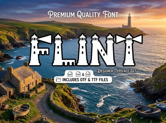 Flint Font - Preview 2
