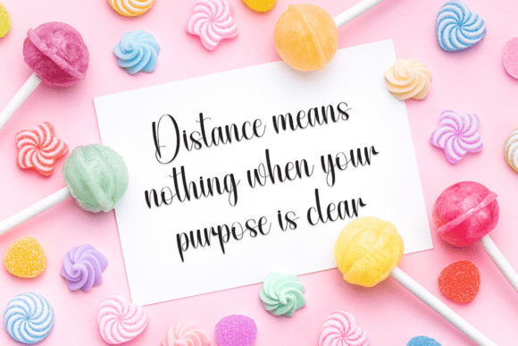 Glowing Candy Font - Preview 4