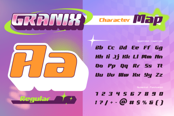 Granix Font - Preview 1