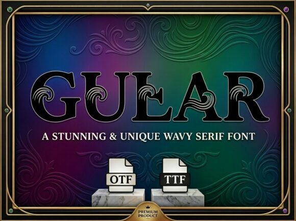 Gular Font font preview - 1