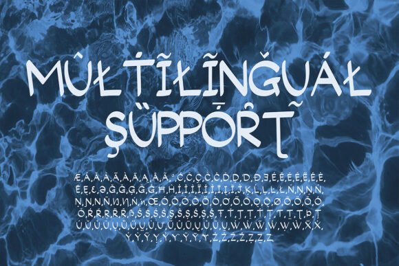 Loceane Font PNG with transparent background - Preview 4