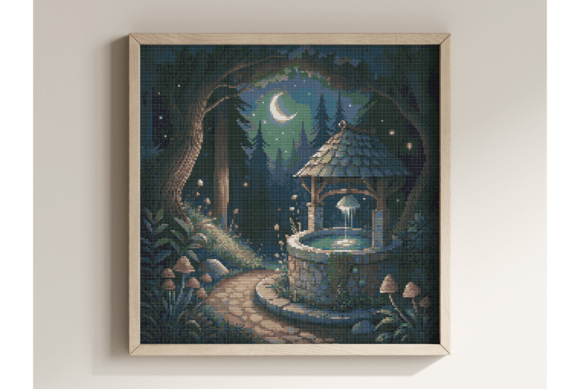Magical Forest Cross Stitch Pattern