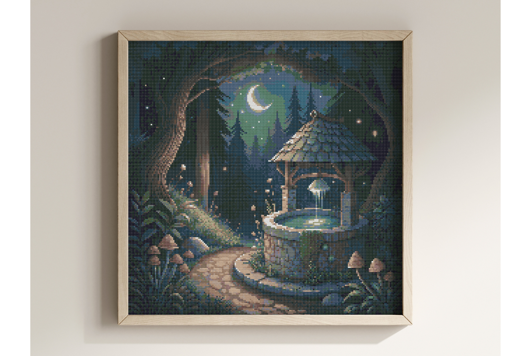 Magical Forest Cross Stitch Pattern