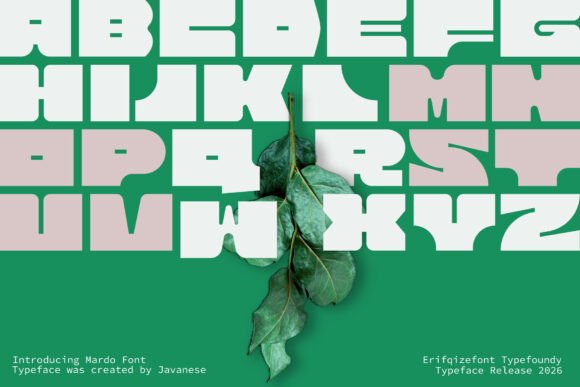 Mardo Font PNG with transparent background - Preview 1