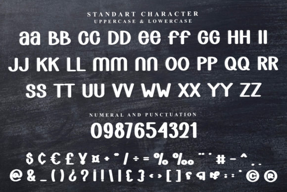 Melon Berry Font PNG with transparent background - Preview 4