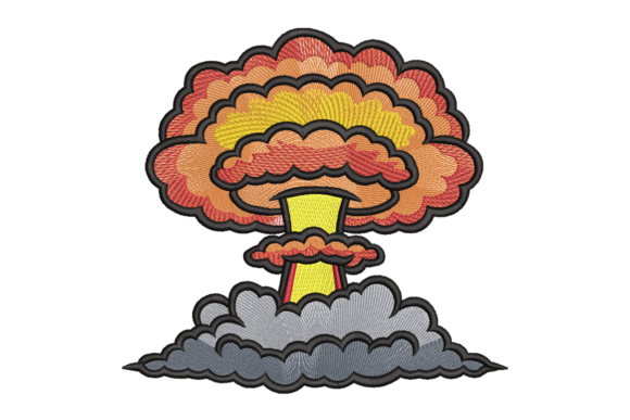 Mushroom Cloud Bomb