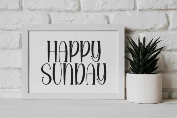 Rainbow Wildflower Font PNG with transparent background - Preview 2