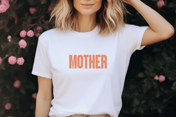 Salty Mother Font PNG with transparent background - Preview 1