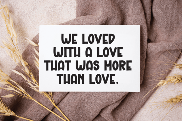Season Charming Font PNG with transparent background - Preview 3