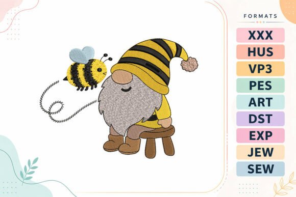 Spring Gnome with Bee