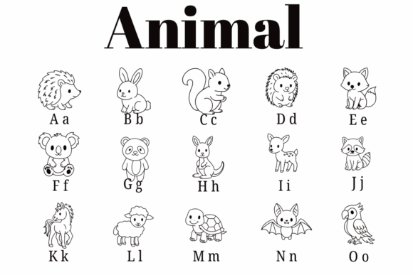 Animal Font - Preview 1