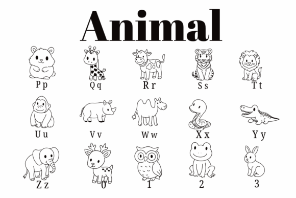 Animal Font - Preview 2