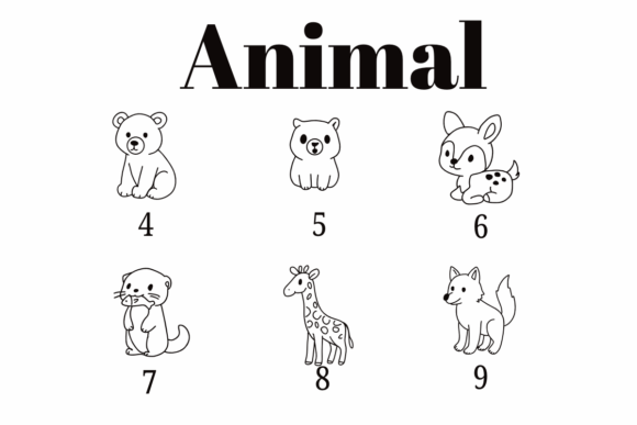 Animal Font - Preview 3