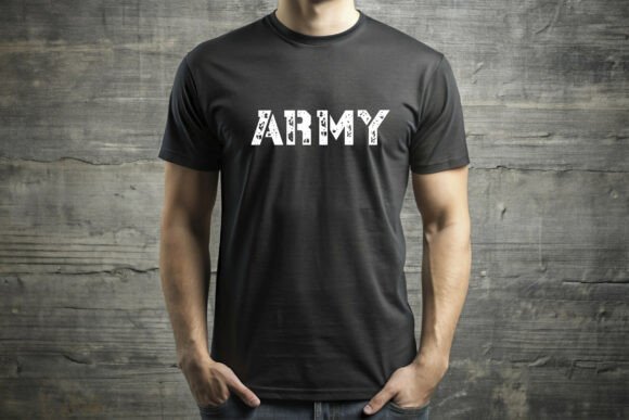 Army Military Font - Preview 1