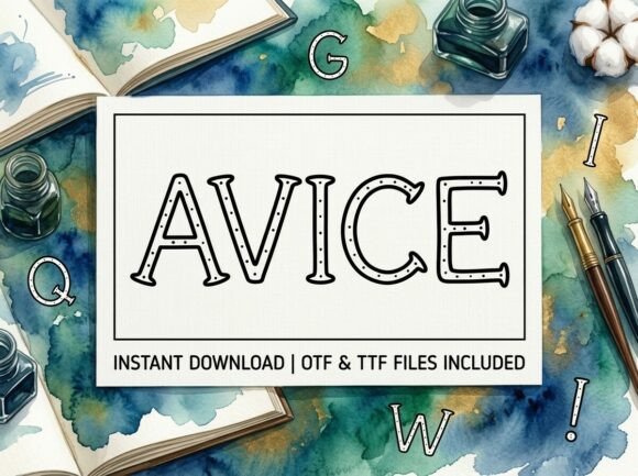 Avice Font - Preview 1