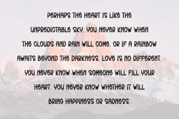 Biglove Font - Preview 5