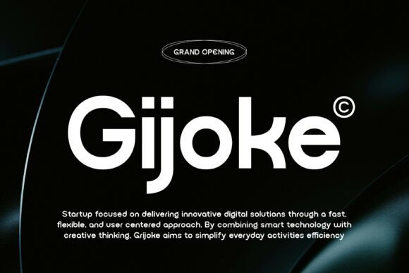 Bogea Font - Preview 2