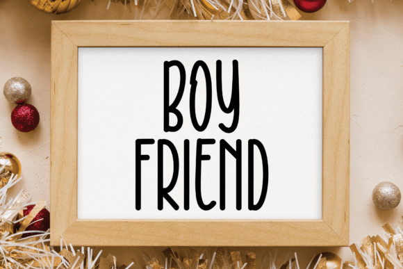 Bonethink Font - Preview 1